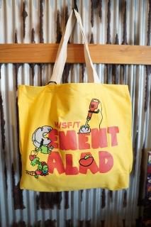 MISFIT SHAPES CEMENT SALAD TOTE (YELLOW)