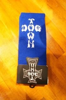 DOGTOWN DT Crew Socks -One Pair- (Royal Blue) 