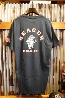 SEAGER MOLE IT TEE (INDIGO)