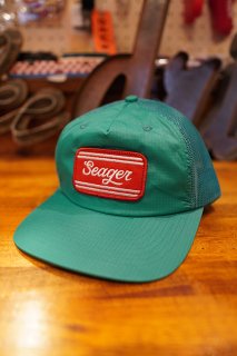 SEAGER WHITEWATER NYLON TRUCKER SNAPBACK CAP (Teal)