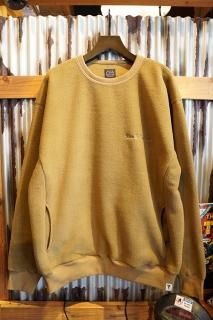 DEUS EX MACHINA POWDER TOOLS Made in JAPAN RAVINE FLEECE CREW (COYOTE)