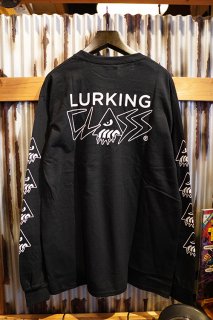 LURKING CLASS BY SKETCHY TANK CLAW LOGO L/S TEE (BLACK)