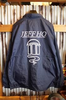 JEFF HO ZEPHYR LOGO COACH JACKET (NAVY)