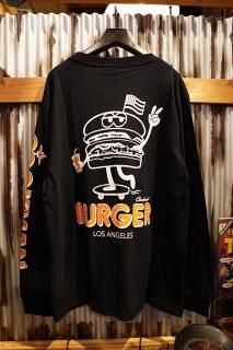 Cookman Long sleeve T-shirts Skating Burger (BLACK)