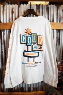 Cookman Long sleeve T-shirts 「Rubber Duck」 (WHITE)