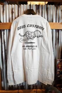 DEUS EX MACHINA Rambler Ls Tee (Vintage White)