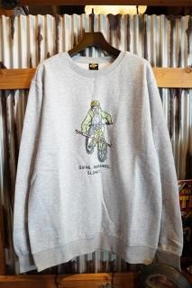 BROTHER MERLE Knit Crewnecks Boy Genius (Heather Grey)

