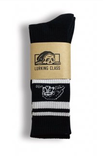 LURKING CLASS BY SKETCHY TANK LURKER SOCKS (BLACK)