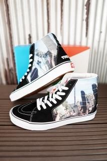 VANS Sk8-Hi (Moca) Frances Stark/Black