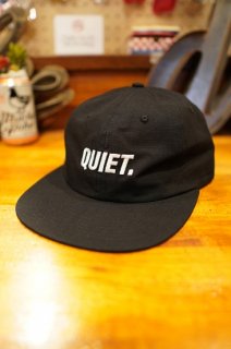 THE QUIET LIFE Ripstop Sport Polo Hat -Made in USA- (BLK)