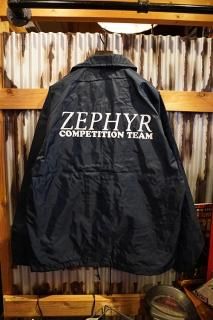 ZEPHYR COMPETITION TEAM LOGO COACH JACKET (NAVY)