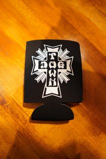 DOGTOWN DT Cross Logo Coozie (Black) 