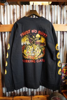 LURKING CLASS BY SKETCHY TANK STIKKER COLLAB L/S TEE (BLACK)
