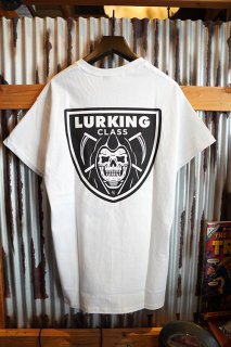 LURKING CLASS BY SKETCHY TANK SHIELD TEE (WHITE)