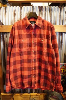 ROLLA'S CHECK HEAVYWEIGHT SHIRT (RED)