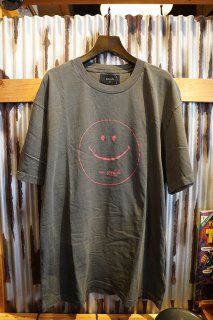 ROLLA'S × COCA COLA AND SMILE TEE (WASHED BLACK)