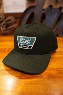 BRIXTON LINWOOD C MP SNAPBACK CAP (BLACK)