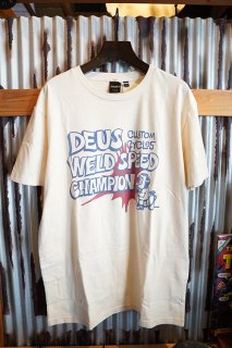 DEUS EX MACHINA Weld Wonder Tee (Dirty White)