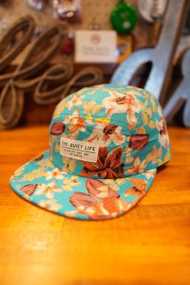 THE QUIET LIFE Keys 5 Panel Camper Hat -Made in USA- (Multi)