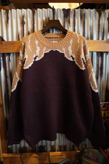 PENNEY'S Wing Sweater (BROWN)