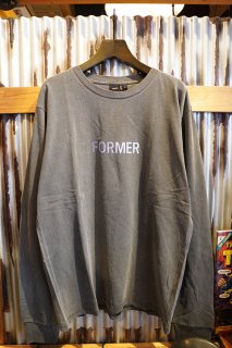 FORMER LOW END LEGACY LS T-SHIRT (WASHED BLACK)