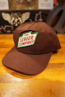 SEAGER MOJAVE HEMP SNAPBACK CAP (BROWN)