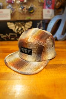THE QUIET LIFE FLANNEL 5 PANEL CAMPER HAT (RST)