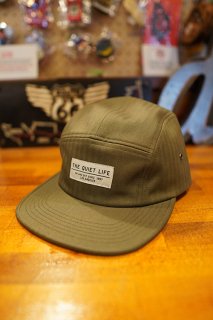 THE QUIET LIFE HERRINGBONE 5 PANEL CAMPER HAT -Made in USA- (ARM)