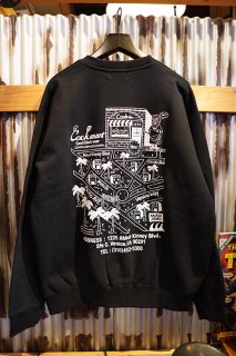 Cookman Sweat shirts TMpaint Abbot Kinney (BLACK)