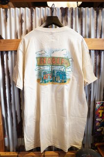 SEAGER TRUCK STOP TEE (CREAM)