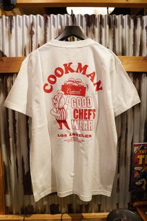 Cookman T-shirts 「Food Vendor」 (WHITE)