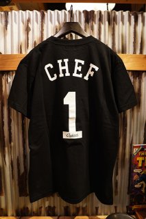 Cookman T-shirts 「No.1 Chef」 (BLACK)