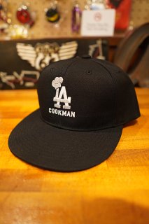 Cookman Baseball Cap 「LA」（BLACK）