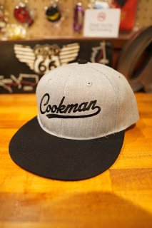 Cookman Baseball Cap 「Uniform Logo」（GRAY）