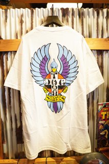 DOGTOWN OG Big Foot T-shirt -Made in USA- (White)