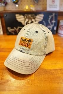 DEUS EX MACHINA ORTIZ DENIM CAP (LIGHT BLUE WASH)