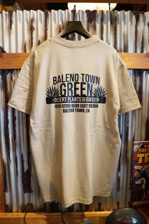 BALENO TOWN GREEN ORIGINAL LOGO TEE (SAND)