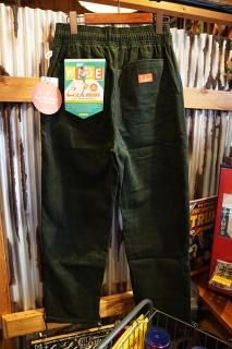 Cookman Chef Pants Semiwide (Corduroy Dark Green)