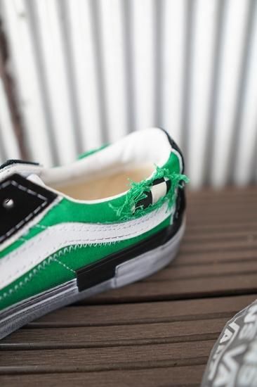 Custom green deals vans