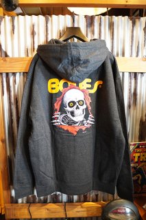 POWELL PERALTA Ripper Mid Weight Hoody (Charcoal Heather)
