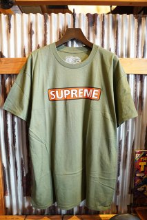 POWELL PERALTA SUPREME S/S T-SHIRT (Military Green)