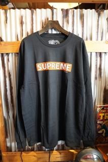 POWELL PERALTA SUPREME L/S T-SHIRT (BLACK)