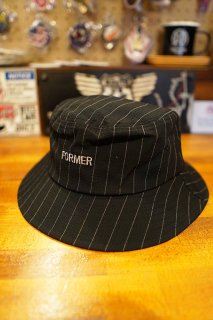 FORMER PIN BUCKET HAT (BLACK)