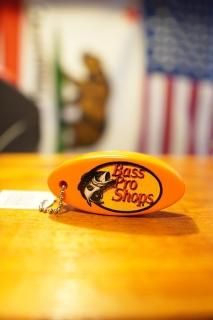 Bass Pro Shops Foam Key Chain Float (Orange)