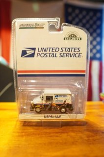 【GREENLIGHT】 1/64 UNITED STATES POSTAL SERVICE（USPS）American Motorcycles Collectible Stamps LLV