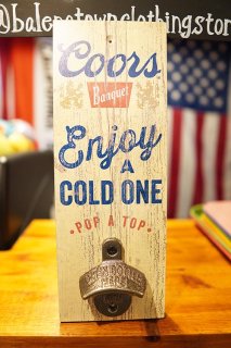 Coors  Wall Mounted Bottle Opener