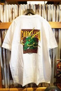 POWELL PERALTA CABALLERO STREET DRAGON S/S T-SHIRT (WHITE)