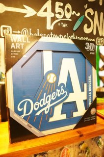 Los Angeles Dodgers 3D Wall Art