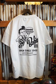 Bobs Big Boy Contractors T-Shirt (White)