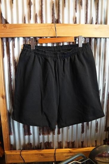 LOS ANGELES APPAREL 14OZ Heavy Fleece Mid Short (BLACK